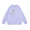 Purple Cartoon Sweatshirt